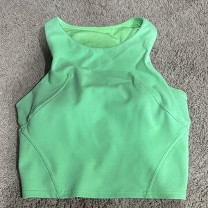 Lululemon Athletica Mint Green Crop Top